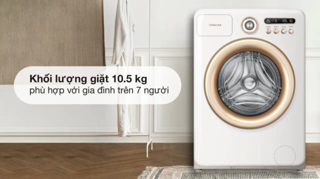 So sánh giá Máy giặt Hisense Roman Holiday Inverter 10.5 kg WF105R5 rẻ nhất? - Ảnh 8
