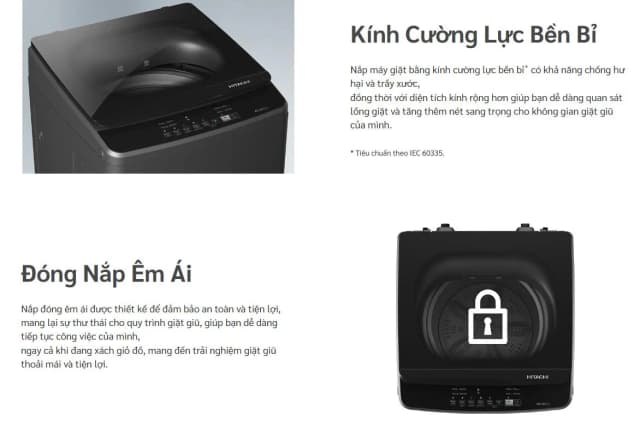 So sánh giá Máy giặt Hitachi Inverter 10 Kg LTL 10MV00 GG rẻ nhất? - Ảnh 19
