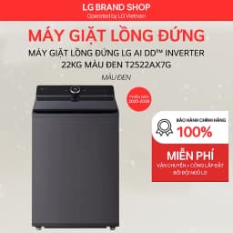 Máy giặt LG AI DD Inverter 22 kg T2522AX7G - Giá rẻ nhất hôm nay - Ảnh 5