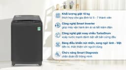 Máy giặt LG TurboDrum Inverter 10 kg T2310VS2B - Giá rẻ nhất hôm nay - Ảnh 2