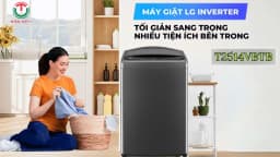 Máy giặt LG TurboDrum Inverter 14 kg T2514VBTB - Giá rẻ nhất hôm nay - Ảnh 19