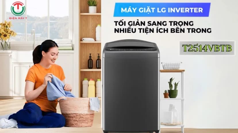 Máy giặt LG TurboDrum Inverter 14 kg T2514VBTB - Giá rẻ nhất hôm nay - Ảnh 19