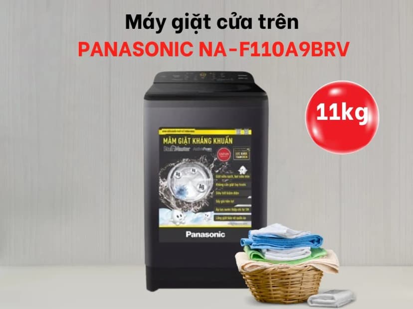 Máy giặt Panasonic 11 kg NA-F110A9BRV - Giá rẻ nhất hôm nay - Ảnh 17