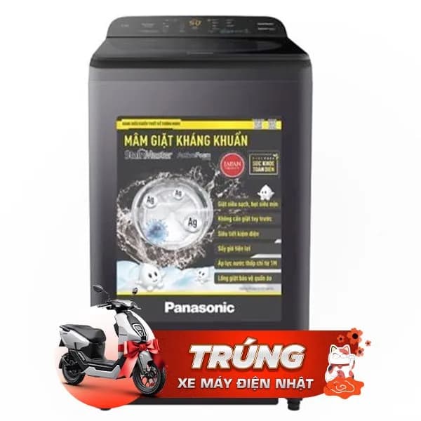 Máy giặt Panasonic 11 kg NA-F110A9BRV - Giá rẻ nhất hôm nay - Ảnh 3