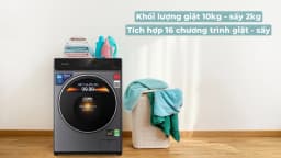 Máy giặt Panasonic Inverter 10 kg NA-FJ100X1DV - Giá rẻ nhất hôm nay - Ảnh 3