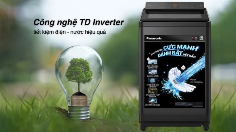 Máy giặt Panasonic Inverter 10.5 kg NA-FJ105X1BV - Giá rẻ nhất hôm nay - Ảnh 18