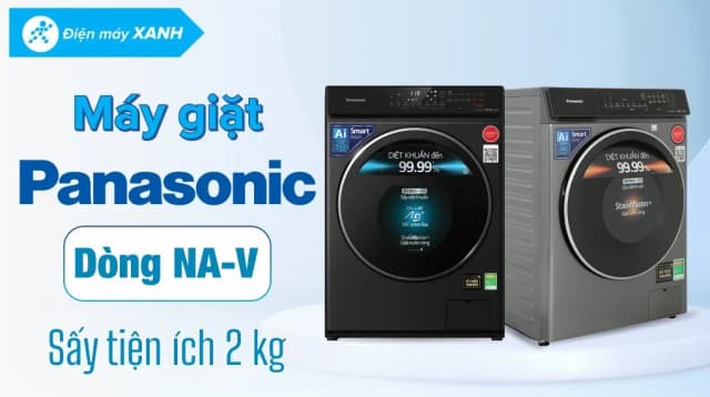 So sánh giá Máy giặt Panasonic Inverter giặt 10.5 kg - sấy tiện ích 2 kg NA-V105FC1LV rẻ nhất? - Ảnh 6