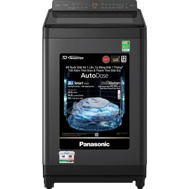 Máy giặt Panasonic Inverter 11.5 kg NA-FD115W3BV - Ảnh 3