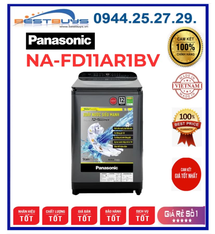 So sánh giá Máy giặt Panasonic Inverter 11.5 kg NA-FD115W3BV - Tìm sản phẩm giá rẻ nhất - Ảnh 19