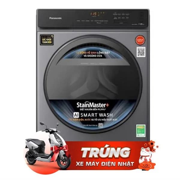So sánh giá Máy giặt Panasonic Inverter 11.5 kg NA-V115FA1LV rẻ nhất? - Ảnh 8