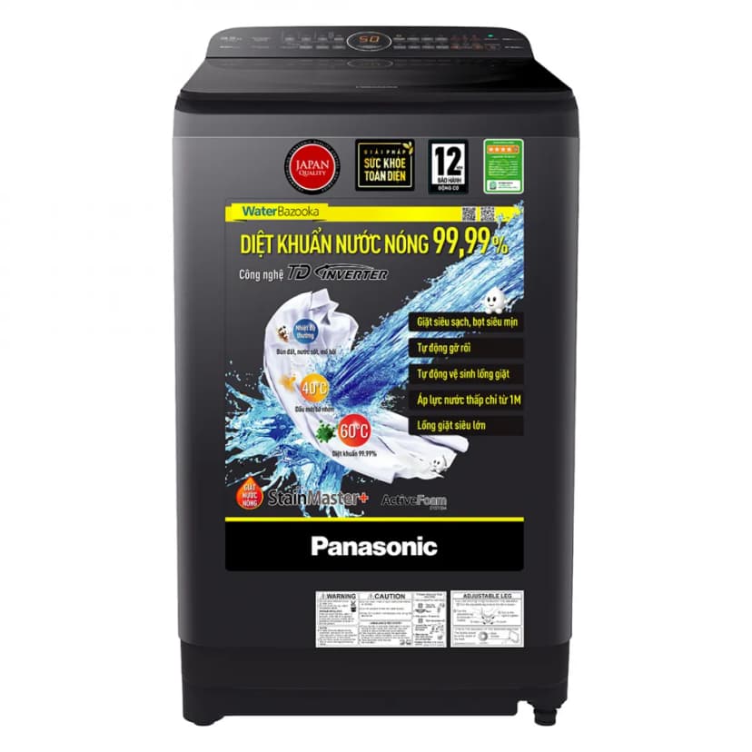 Máy giặt Panasonic Inverter 11 kg NA-22VDG1BVT - Giá rẻ nhất hôm nay - Ảnh 11