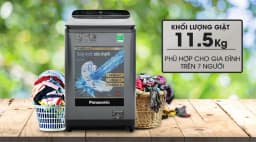 Máy giặt Panasonic Inverter 11 kg NA-22VDG1BVT - Giá rẻ nhất hôm nay - Ảnh 7