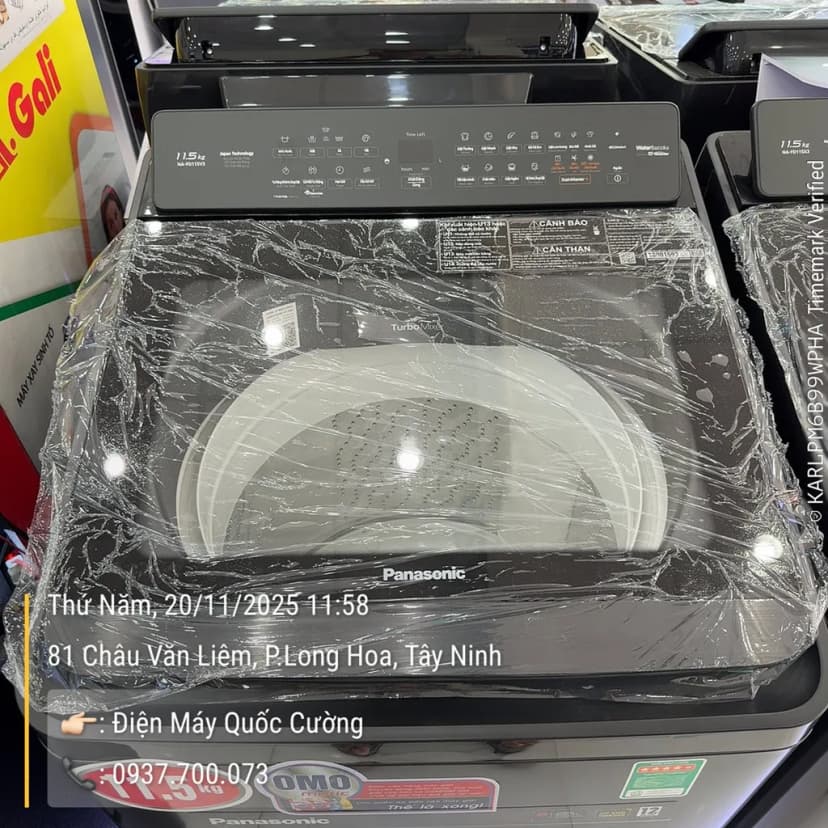 Máy giặt Panasonic Inverter 11.5 Kg NA-FD115V3BV - Giá rẻ nhất hôm nay - Ảnh 18