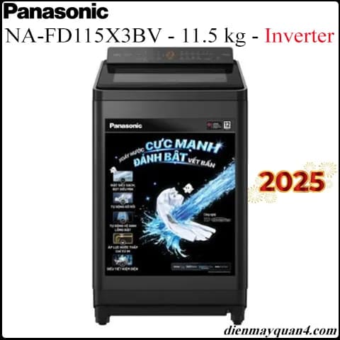 So sánh giá Máy giặt Panasonic Inverter 11.5 Kg NA-FD115X3BV rẻ nhất? - Ảnh 5