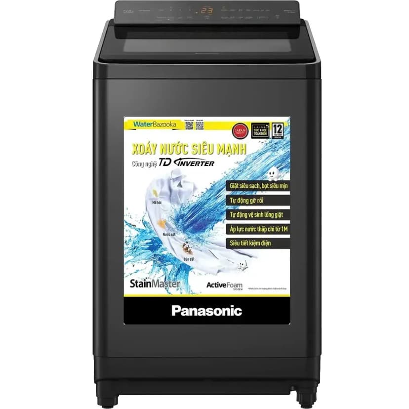 Máy giặt Panasonic Inverter 12 kg NA-24VDG1BVT - Giá rẻ nhất hôm nay - Ảnh 2