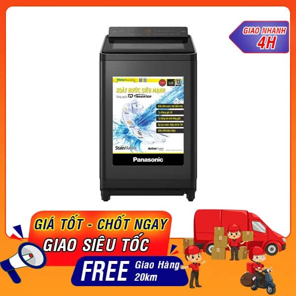 Máy giặt Panasonic Inverter 12 kg NA-24VDG1BVT - Giá rẻ nhất hôm nay - Ảnh 10