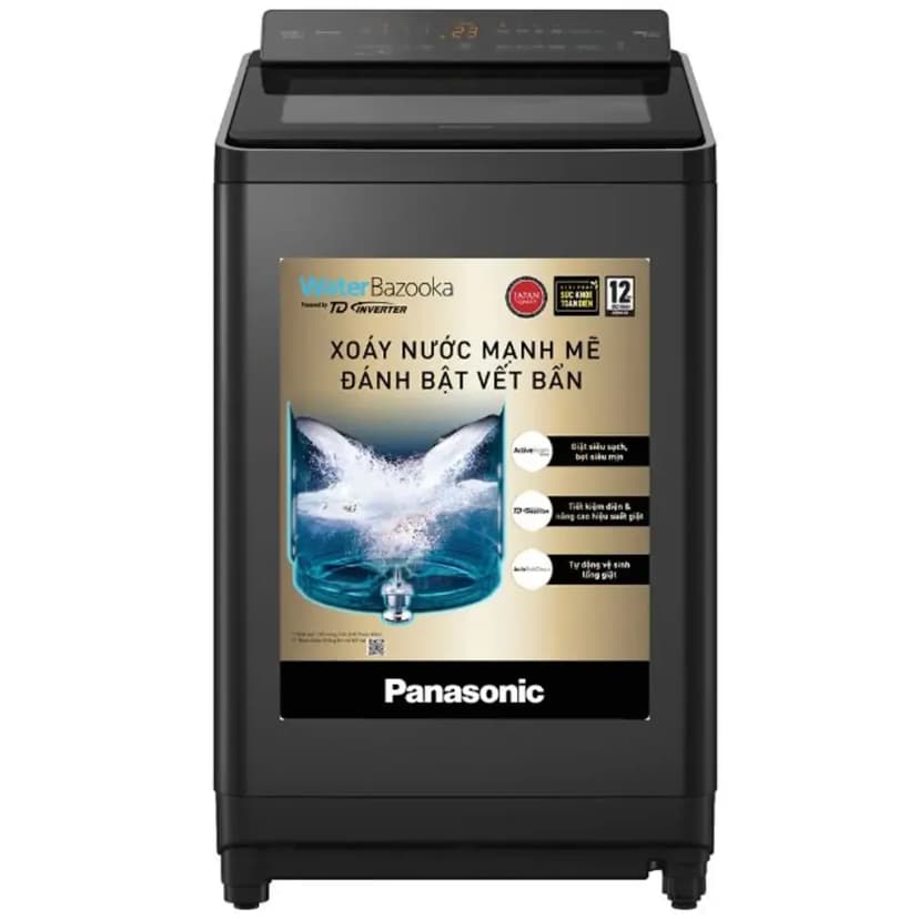 Máy giặt Panasonic Inverter 12 kg NA-24VDW1BVT - Giá rẻ nhất hôm nay - Ảnh 4