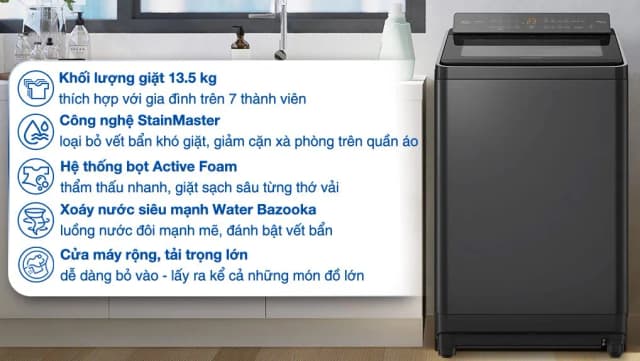 So sánh giá Máy giặt Panasonic Inverter 13.5 kg NA-FD135X3BV rẻ nhất? - Ảnh 8
