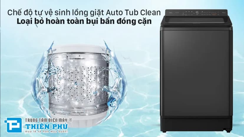 Máy giặt Panasonic Inverter 14.5 Kg NA-FD145V3BV - Giá rẻ nhất hôm nay - Ảnh 4