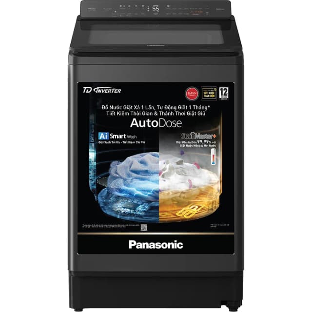 Máy giặt Panasonic Inverter 18 kg NA-FD180W3BV - Ảnh 2