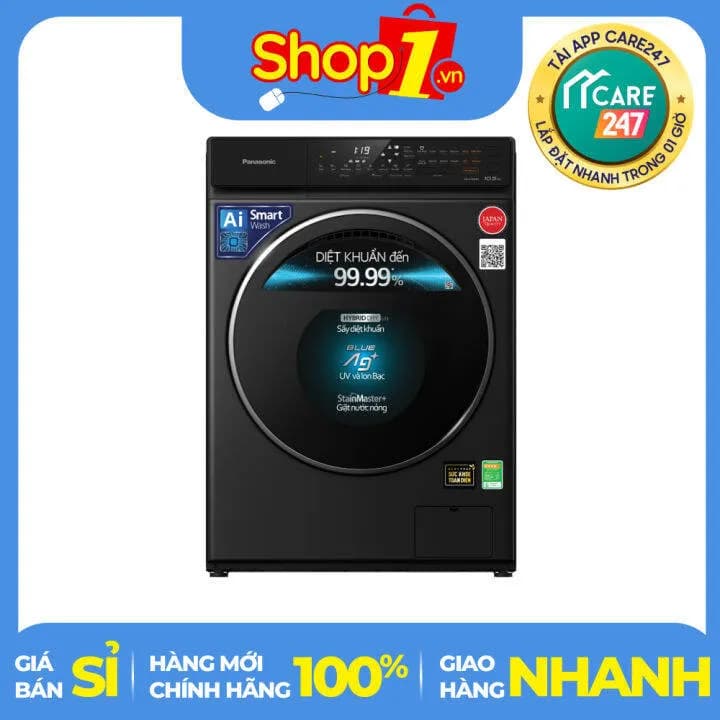 Máy giặt Panasonic Inverter 9.5 kg NA-FJ95X1BV - Giá rẻ nhất hôm nay - Ảnh 9