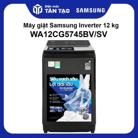 So sánh giá Máy giặt Samsung Inverter 12 kg WA12CG5745BVSV rẻ nhất? - Ảnh 20