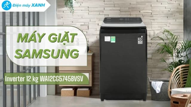 So sánh giá Máy giặt Samsung Inverter 12 kg WA12CG5745BVSV rẻ nhất? - Ảnh 6
