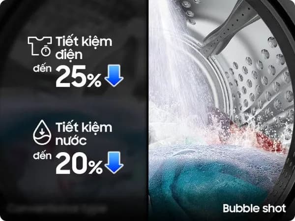 So sánh giá Máy giặt Samsung AI EcoBubble Inverter 10 kg WW10DG6U34LBSV rẻ nhất? - Ảnh 8