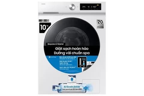 So sánh giá Máy giặt Samsung AI EcoBubble Inverter 10 kg WW10DG6U34LESV rẻ nhất? - Ảnh 5
