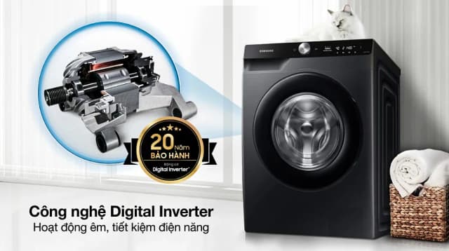 So sánh giá Máy giặt Samsung AI EcoBubble Inverter 12 kg WW12CG604DLBSV rẻ nhất? - Ảnh 9