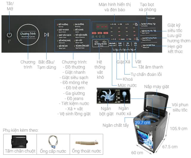 Top 1 so sánh giá Máy giặt Samsung Ecobubble Inverter 12.5 kg WA40F12E4LSV - Tìm sản phẩm giá rẻ nhất - Ảnh 53