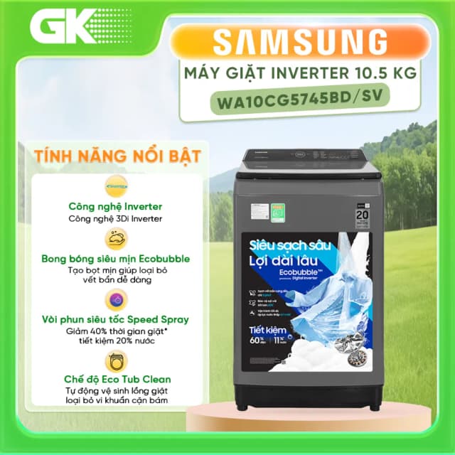 Top 1 so sánh giá Máy giặt Samsung Ecobubble Inverter 12.5 kg WA40F12E4LSV - Tìm sản phẩm giá rẻ nhất - Ảnh 68