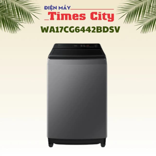 Máy giặt Samsung Ecobubble Inverter 17 kg WA40F17E7CSV - Ảnh 8