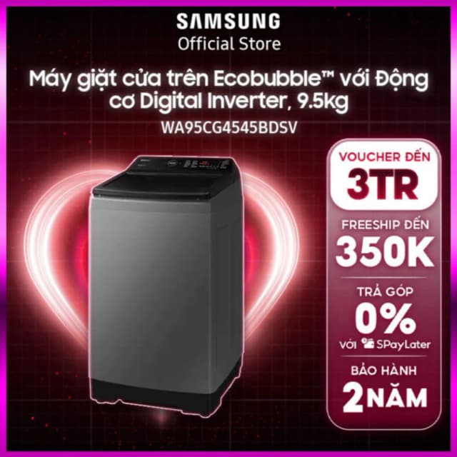 Top 1 so sánh giá Máy giặt Samsung Ecobubble Inverter 9.5 kg WA40F95E1CSV - Tìm sản phẩm giá rẻ nhất - Ảnh 83