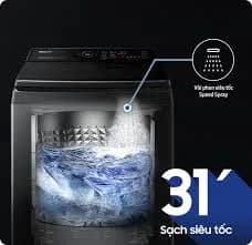Máy giặt Samsung Inverter 13 kg WA80F13S5BSV - Giá rẻ nhất hôm nay - Ảnh 14