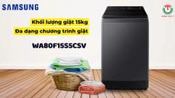 Máy giặt Samsung Inverter 15 kg WA80F15S5CSV - Giá rẻ nhất hôm nay - Ảnh 13