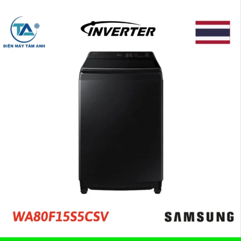 Máy giặt Samsung Inverter 15 kg WA80F15S5CSV - Giá rẻ nhất hôm nay - Ảnh 16
