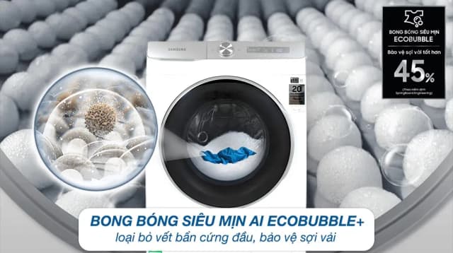 So sánh giá Máy giặt Samsung AI EcoBubble Inverter 12 kg WW12CGP44DSBSV rẻ nhất? - Ảnh 16
