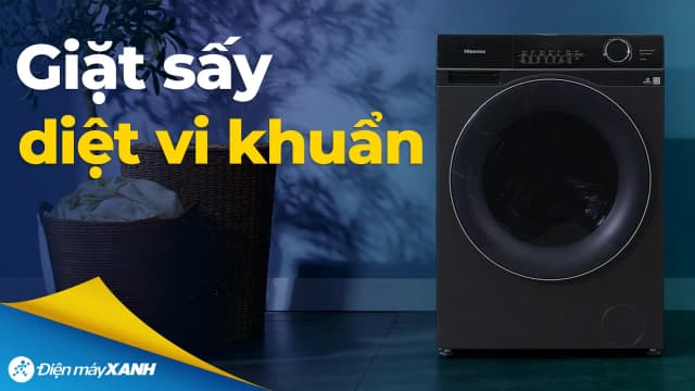 So sánh giá Máy giặt sấy Hisense Inverter giặt 10.5 kg - sấy 7 kg WD105M3 rẻ nhất? - Ảnh 2