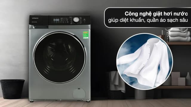 So sánh giá Máy giặt sấy Hitachi Inverter giặt 10.5 kg - sấy 7 kg BD-D1054HVOS rẻ nhất? - Ảnh 20
