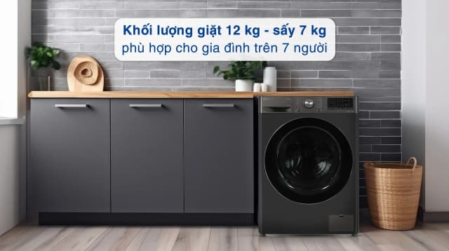 So sánh giá Máy giặt sấy LG Inverter giặt 12 kg - sấy 7 kg FV1412H3BA rẻ nhất? - Ảnh 9