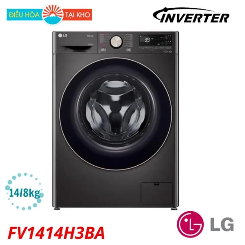 Máy giặt sấy LG AI DD Inverter giặt 14 kg - sấy 8 kg FV1414H3BA - Giá rẻ nhất hôm nay - Ảnh 14