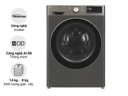 Máy giặt sấy LG AI DD Inverter giặt 14 kg - sấy 8 kg FV1414H3BA - Giá rẻ nhất hôm nay - Ảnh 15