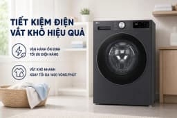 Máy giặt sấy LG Inverter giặt 11 kg - sấy 7 kg FX1411D5G - Giá rẻ nhất hôm nay - Ảnh 4