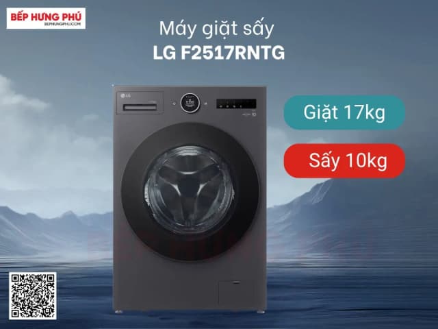 So sánh giá Máy giặt sấy LG Inverter giặt 17 kg - sấy 10 kg F2517RNTG rẻ nhất? - Ảnh 18