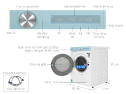 Máy giặt sấy Samsung Bespoke AI Inverter giặt 14 kg - sấy 8 kg WD14BB944DGMSV - Giá rẻ nhất hôm nay - Ảnh 12