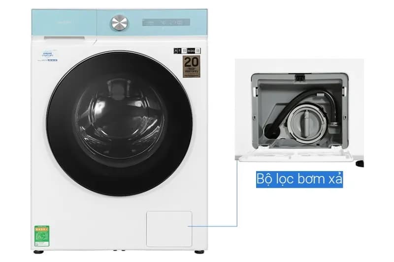 Máy giặt sấy Samsung Bespoke AI Inverter giặt 14 kg - sấy 8 kg WD14BB944DGMSV - Giá rẻ nhất hôm nay - Ảnh 16