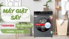 So sánh giá Máy giặt sấy Toshiba Inverter giặt 12.5 kg - sấy 8 kg TWD-BM135GF4V(MG) rẻ nhất? - Ảnh 12