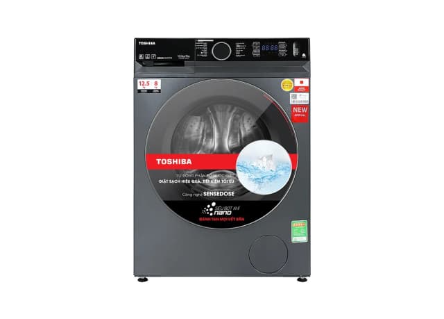 So sánh giá Máy giặt sấy Toshiba Inverter giặt 12.5 kg - sấy 8 kg TWD-BM135GF4V(MG) rẻ nhất? - Ảnh 5