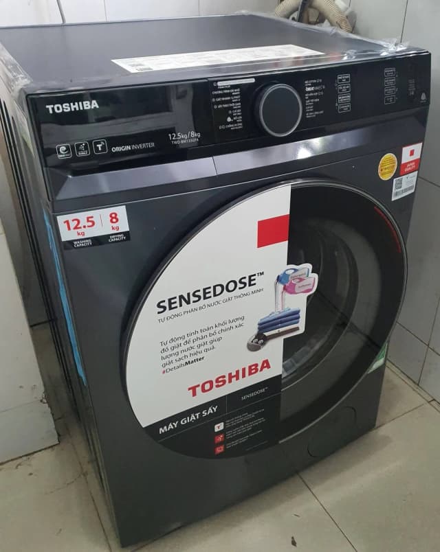So sánh giá Máy giặt sấy Toshiba Inverter giặt 12.5 kg - sấy 8 kg TWD-BM135GF4V(MG) rẻ nhất? - Ảnh 7